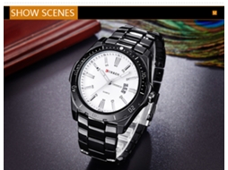 Relógio Masculino Casual Elegante com Pulseira de Aço. MDUG