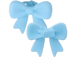Laços Para Capacete Enfeite 3d Em Silicone Formato De Laço, Decoração Fofa Para Capacete, Conjunto De Acessórios Para