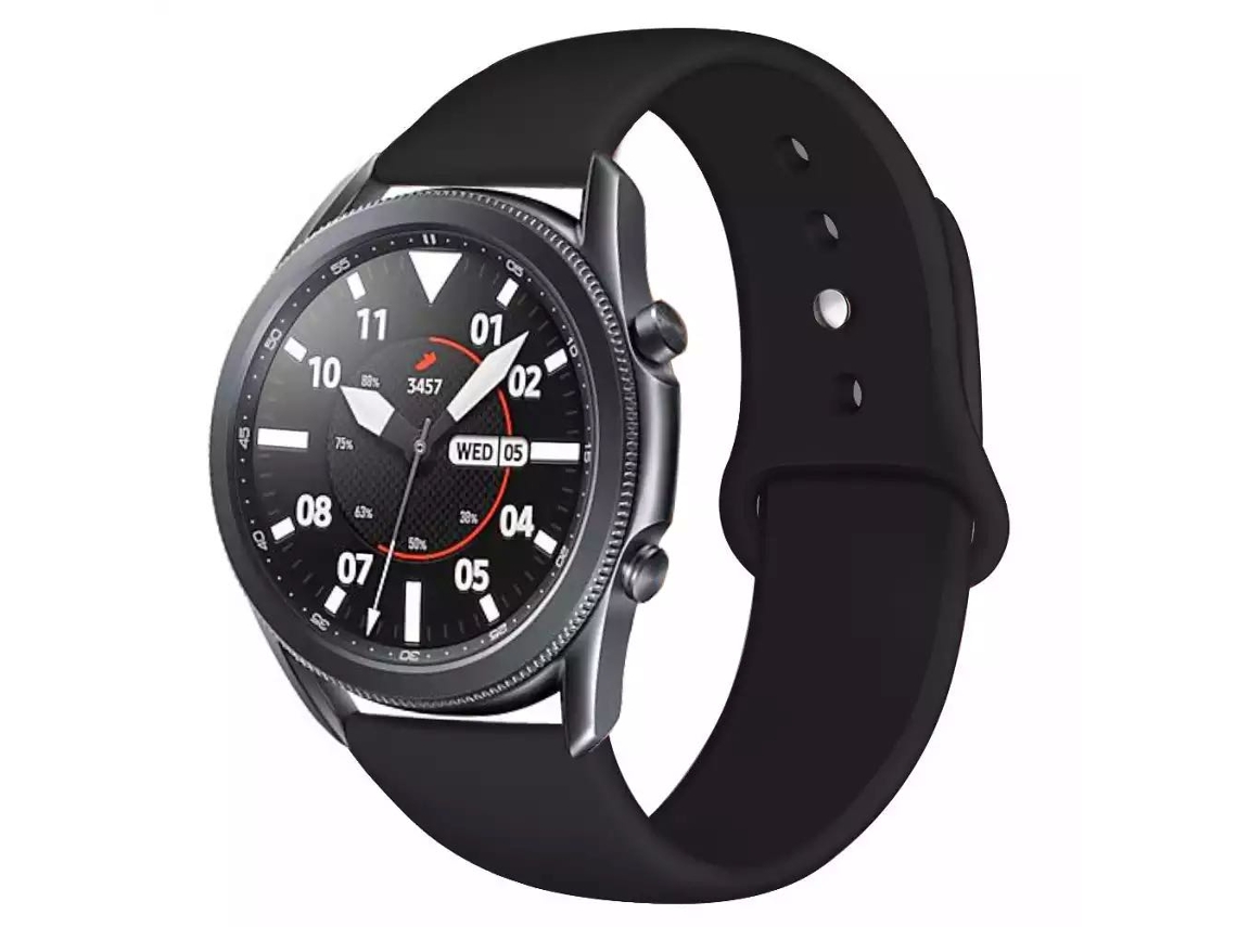 Bracelete Smoothsilicone PHONECARE para Garmin Forerunner 170 Preto