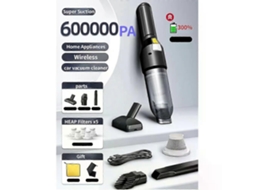 Aspirador De Pó Sem Fio Para Carro 150w 600kpa Super Sucção Sem Fio Portátil Aspirador De Pó Automático Doméstico Carro Uso Duplo Aquaforge