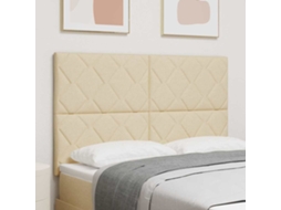 Vidaxl Cabeceira Creme 160 Cm Tecido