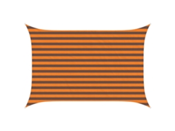 Conjunto 1 Sombra Externa Vidaxl Laranja Poliéster