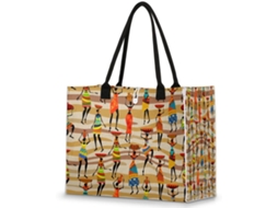 Bolsa Tropicallife Grande Étnica Africana para Mulheres e Homens, 42 x 17,33 cm, com diversos modelos.