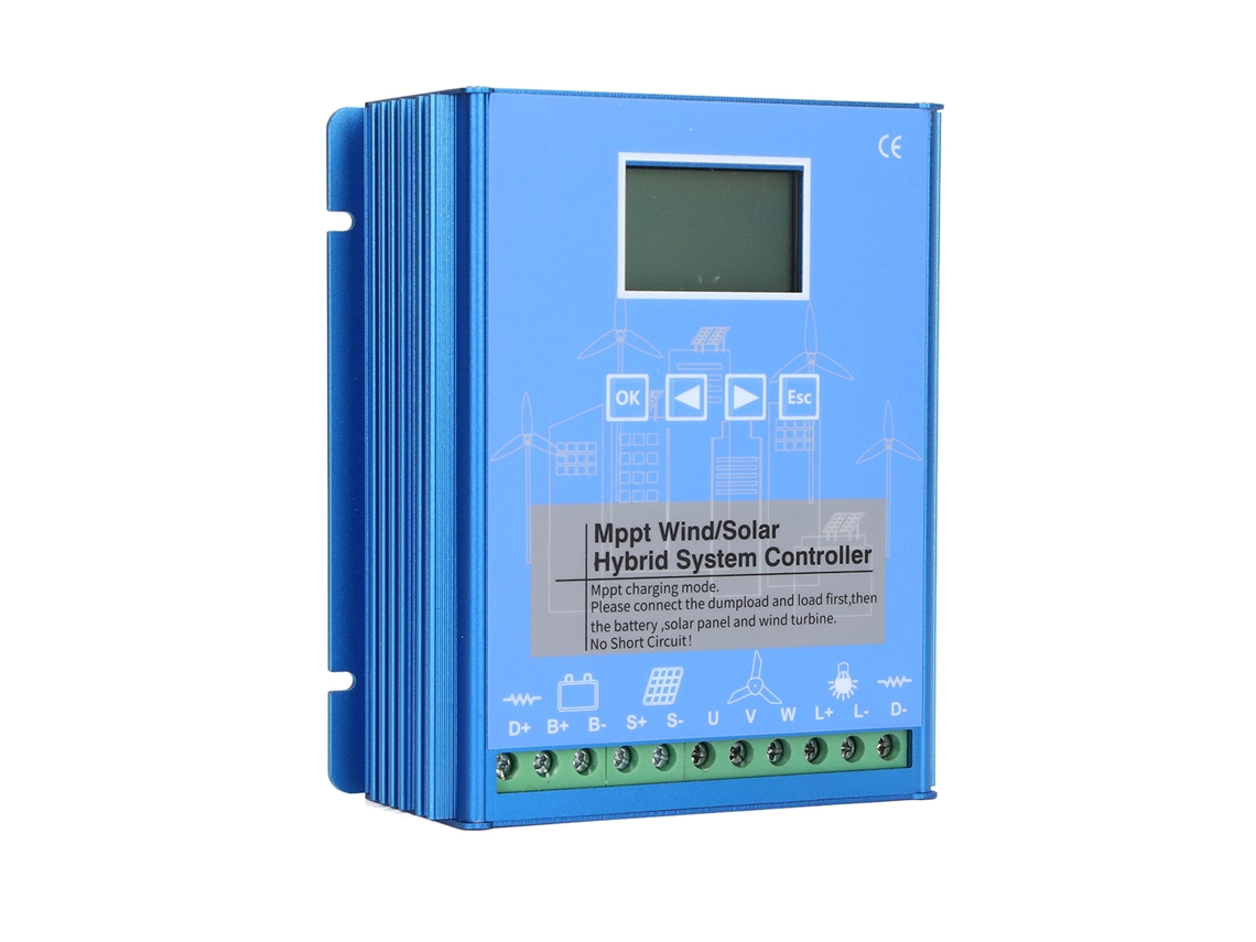 Laxiscreed Controlador Híbrido Solar E Eólico Com Carga Mppt Pwm E Resistência De Descarga