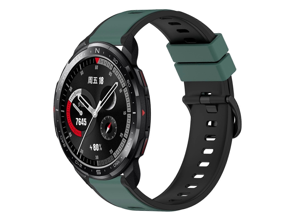 Pulseira De Silicone Bicolor Para For Honor Watch Gs Pro 22mm