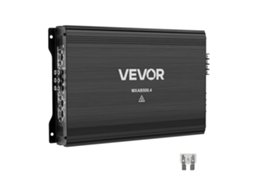 Amplificador de Áudio para Automóvel VEVOR de 4 Canais Classe AB Máx. 4x250W a 4 Ohmios