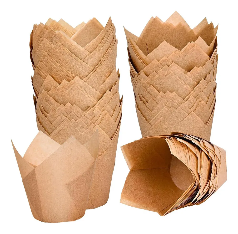 120x Para Muffins, Forros De Cupcake De Pergaminho, Coposvayotoy