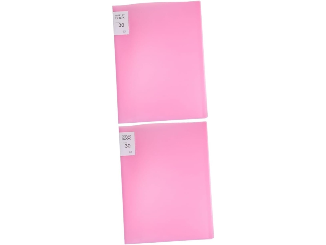 Pasta Transparente Para Portfólio De Artista Com Páginas Protetoras, Durável E Flexível, I Gokoco (2 Peças)
