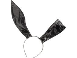 Tiara de orelha em espiral sintética marrom, acessório para cabelo.