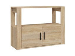 Aparador MAISON EXCLUSIVE Derivados de Madeira Carvalho Sonoma (80x30x60 cm)