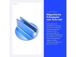 Adaptação Magnética Para Veículos Com Aplicação Universal