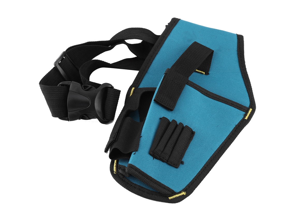 Bolsa De Ferramentas Para Parafusadeira Sem Fio Multifuncional Com Cinto, Suporte Para Parafusadeira E Capa De Cinto