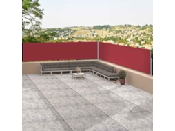 Vidaxl Toldo Lateral Retrátil 117x1200 Cm Vermelho