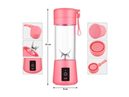 Lurelia Liquidificador Portátil Recarregável Usb, 6 Lâminas, Para Smoothies