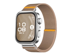 Bracelete para Huawei Watch Gt 6 Pro Silicone Fecho Magnético Dobrável Preto Azul XIAOMOYU