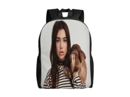 Mochila Dua Lipa J98 Para Estudantes, Durável E Leve, À Prova Dágua E Com Alça De Ombro Respirável. Loja Olysi