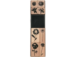 Carimbo RICO DESIGN Flores Silvestres