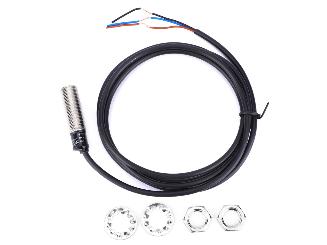 Interruptor de proximidade indutivo PR12-2DN sem NPN 10~30 VCC 2 mm