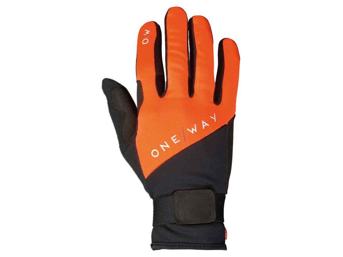 ONE WAY Luvas Xc World Cup Laranja,Preto 5 Homem
