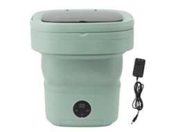 Laxiscreed Máquina De Lavar Mini Plegável Automática Ideal Para Roupa Íntima E Espaços Pequenos