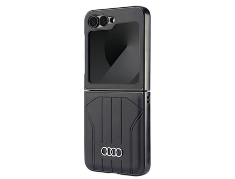 Capa para Samsung Galaxy Z Flip 6 AUDI Rígida Preto