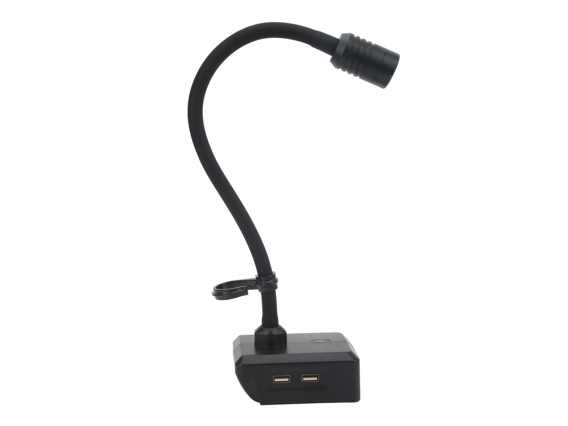 Lâmpada De Trabalho Led Flexível Com 3 Modos Usb