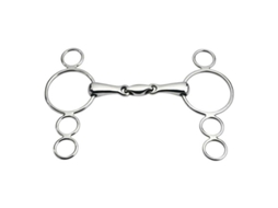 Bridões Anatômicos Ajustáveis com Argolas 4 Prateado 145 Mmfeeling