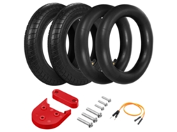 2026zentro-kit Pneu Interno E Externo 10x2,0 Polegadas Com Espaçadores Para Scooter Elétrica Xiaomi M365