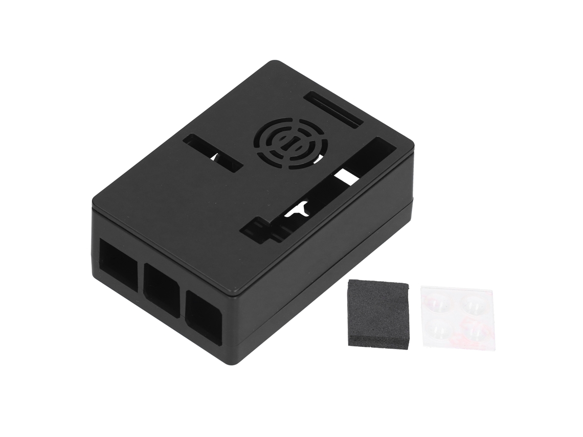 Capa protetora para Raspberry Pi 3 com tela de 3.5 polegadas, enclosure ABS de resfriamento marca