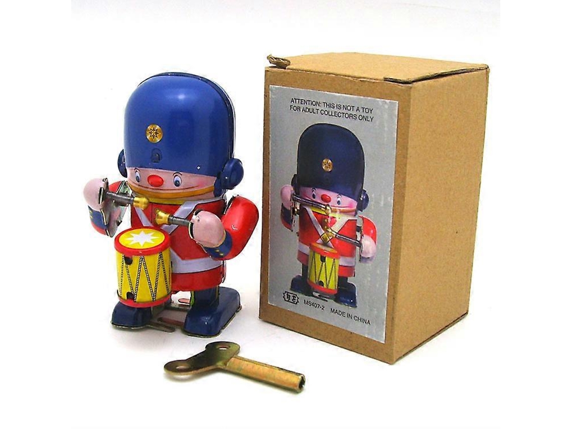 Robô De Lata Movido A Bateria, Brinquedo De Corda, Colecionável Para Adultos, Presentes Criativos Everley891