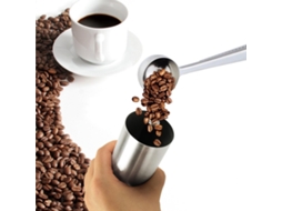 Moedor De Café, Moedor De Café Manual De Aço Inoxidável Com Brilvibera