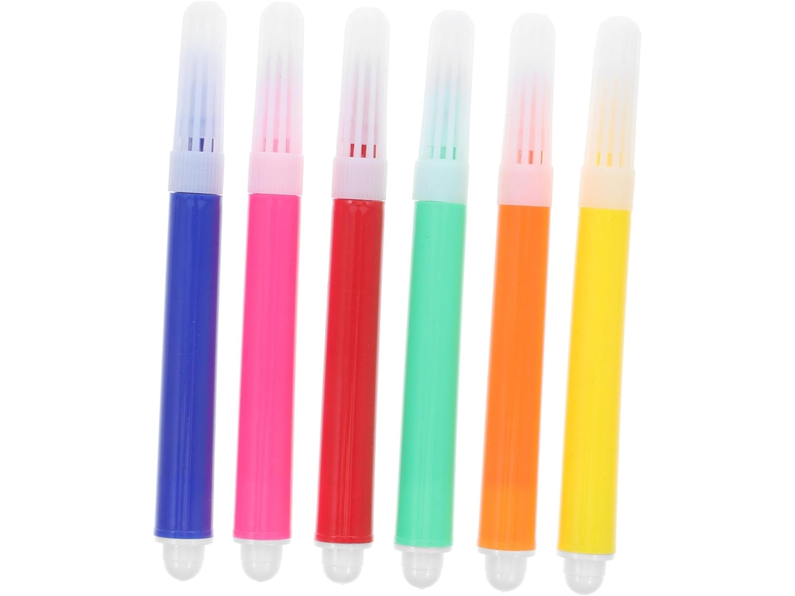 Conjunto De 12 Marcadores De Tinta, Cores Vibrantes E Fáceis De
