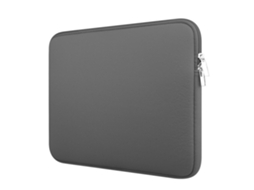 Capa Protetora De Neoprene Para Laptop De 15,6" Cinza
