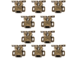 Fechadura de Rolete Dupla para Armário, Porta de Guarda roupa, Utensílios Domésticos e de Cozinha, 10 Peças. para Casa CHABERLU