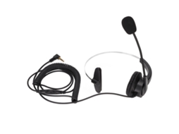 Mali Ouvido Fone para Call Center com Microfone Ajustável de 3,5 mm para Celulares e Laptops