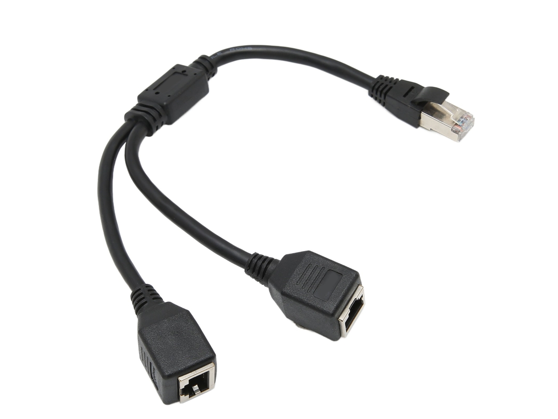Adaptador Rj45 LAXISCREED 1 Macho 2 Fêmeas