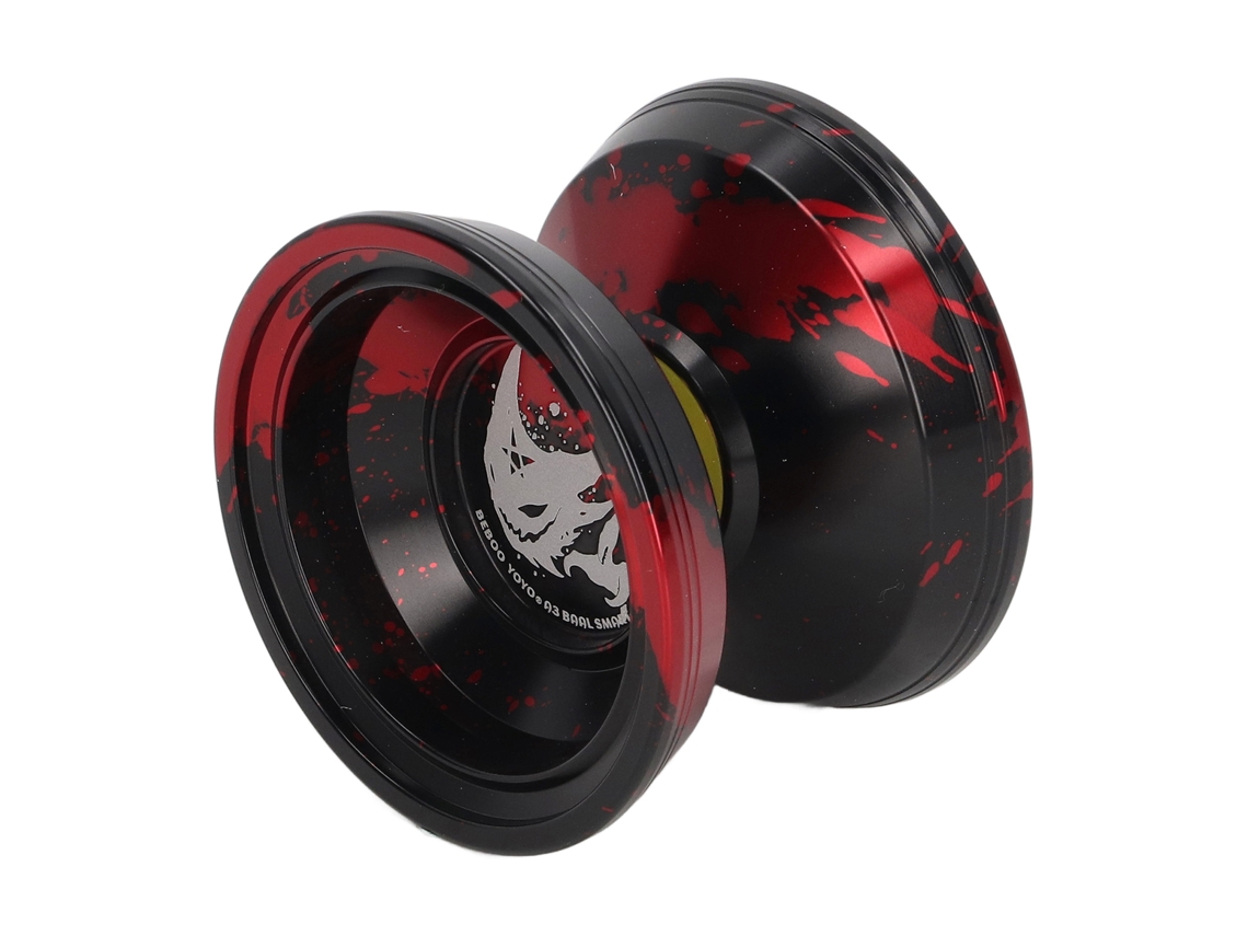 Primerox bola Yoyo Inresponsiva Liga Rotação Estável com Luva Corda Brinquedo para Crianças Preto Vermelho
