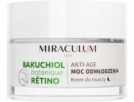 Creme de Rosto MIRACULUM Bakuchiol Moisturising And Firming Anti-Wrinkle Day Cream (50 ml)