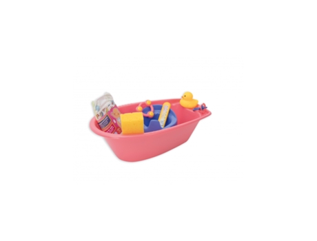 Conjunto de banheira de boneca HELESS de