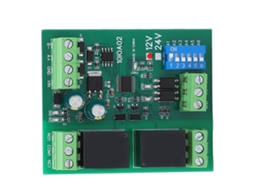 Módulo Relé Laxiscreed Rs485 Comutação 2 Canais Para Automação E Controle De Equipamentos