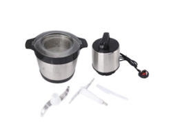 Laxiscreed Misturador De Mão 4 Em 1, 700w, Portátil Para Ovos, Alimentos E Mais, Compatível Com Plugue Ue