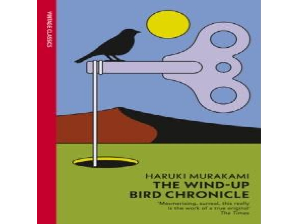 Livro The Wind-Up Bird Chronicle de Haruki Murakami (Inglês)