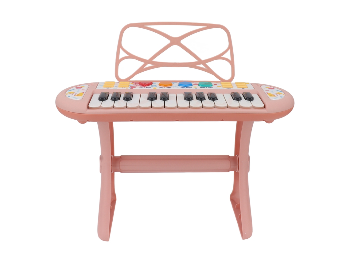 Teclado Piano Infantil 24 Teclas com Coluna Dettachável