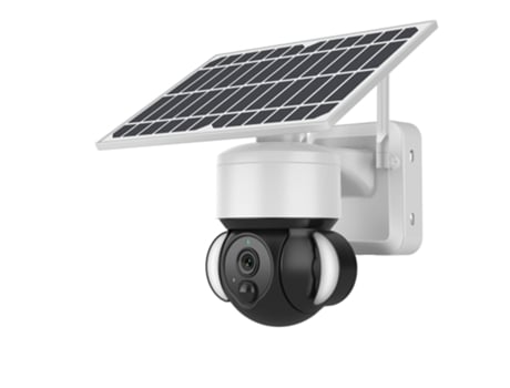 Yuysan ST S518 2m 2.4G Wi-Fi Solar Holofote Câmera PTZ com Bateria e Detecção de Pessoas por Infravermelho (PIR)