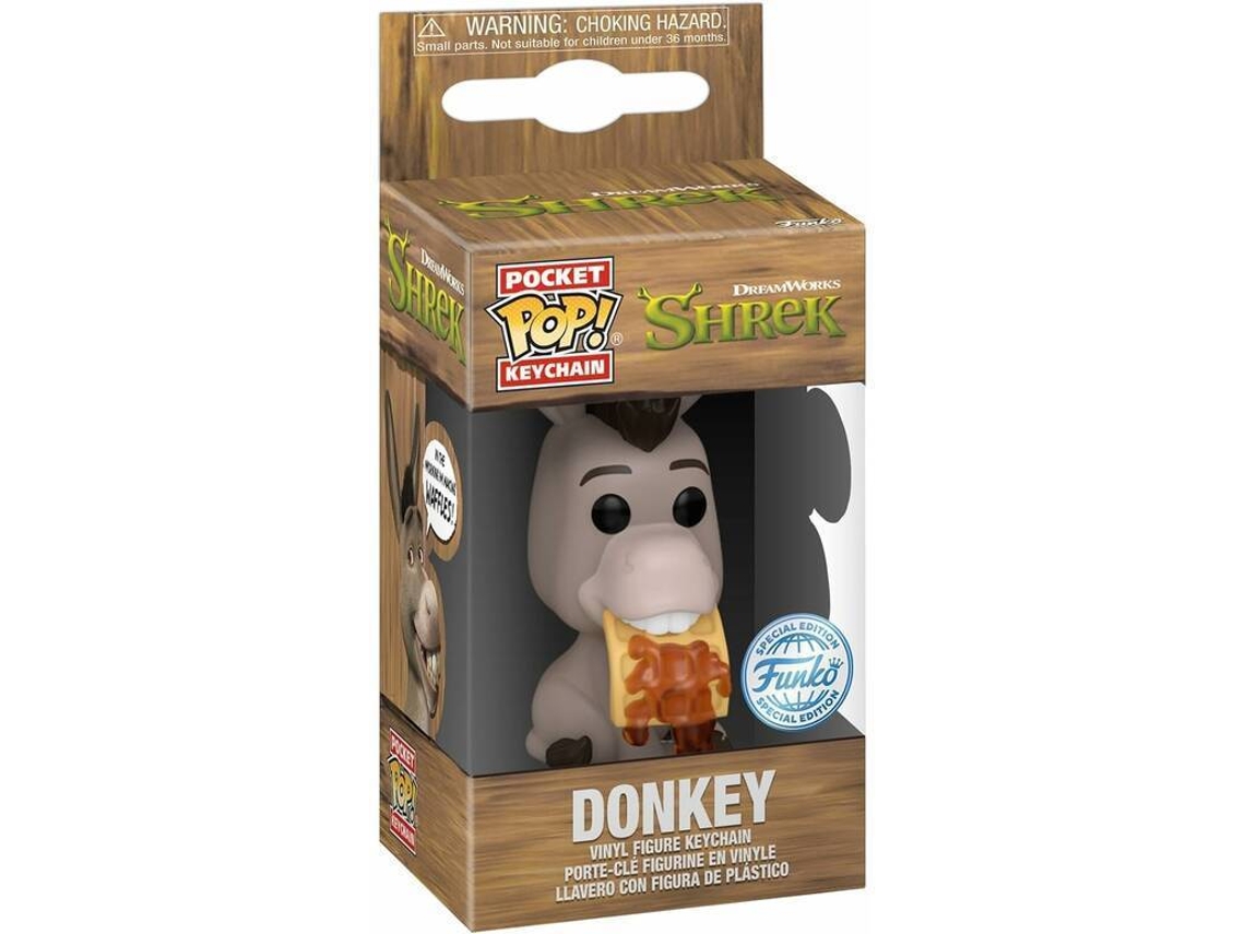 Chaveiro FUNKO Pop! Keychain: Shrek Donkey - Donkey (Possível Chase)