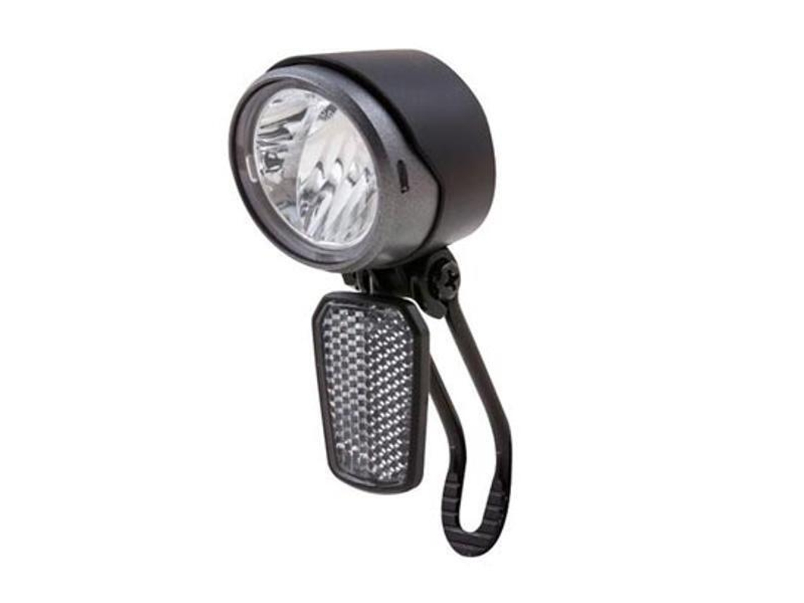 Farol Led para Dínamo Montado no Garfo SPANNINGA E-Bike Vae X And O30