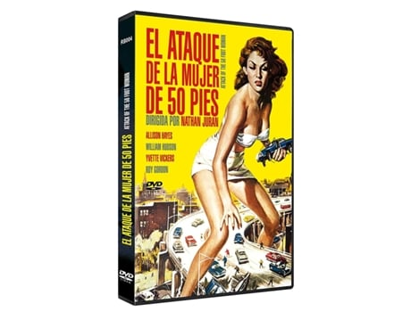 DVD Attack Of The 50 Foot Woman 1958 - El Ataque de La Mujer de 50 Pies Dvd 1958