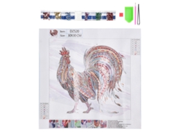 Pintura com Diamantes Diy 5D 30x30cm Kit | S/MARCA