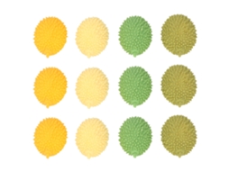 Mali 12pcs Conjunto de Bolas Anti estresse em Forma de Durian para Alivio de Estresse e Sensorial
