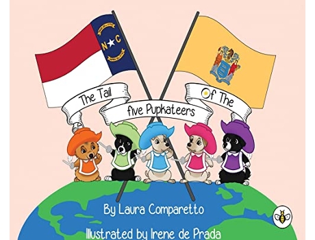 Livro The Tail Of The Five Pupkateers Hardback de Laura Comparetto (Inglês)